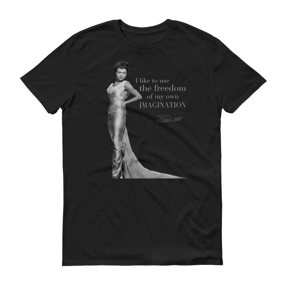 Eartha Kitt Imagination Kittism T-shirt
