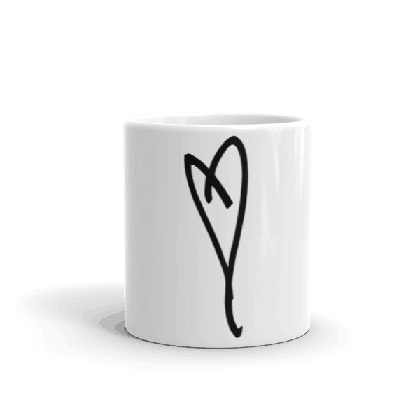 Eartha Kitt's Heart Mug