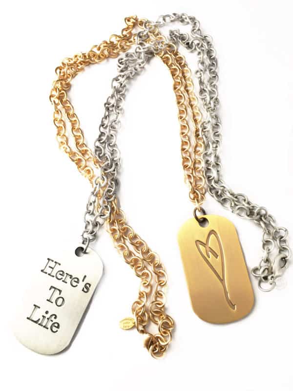 Eartha Kitt's Heart necklace